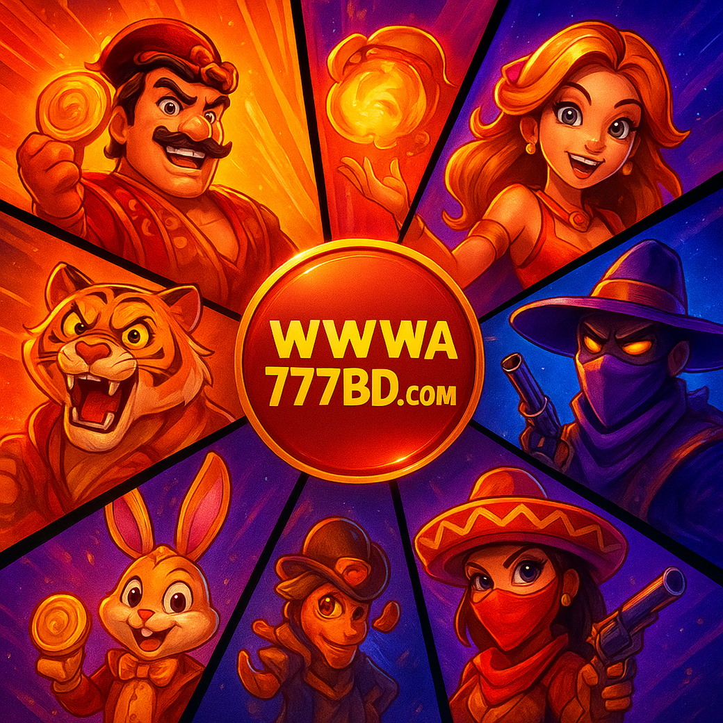 a777bd প্ল্যাটফর্মে নানা গেম বিভাগগুলোর প্রদর্শনী ছবিগুলো